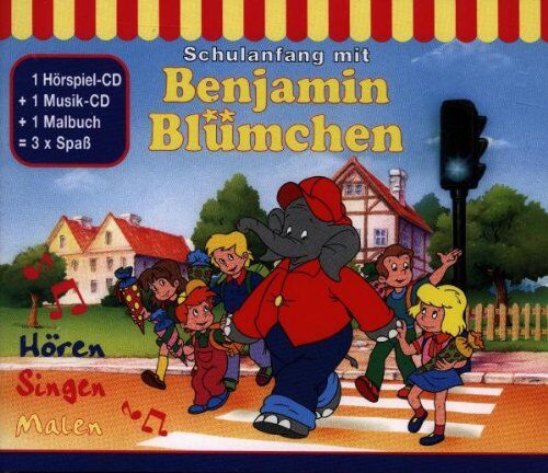 Benjamin Bluemchen (Folge 22) - Schulanfang mit...(+Malbuch) - Preis vom 01.10.2026 08:16:52 h