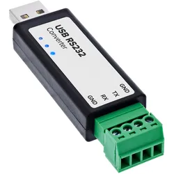 InLine USB zu Seriell RS-232 Konverter, Schnittstellenkabel