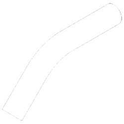 Dornbracht UP-ANSCHL.45 Grad 091103011-08 150x60x30, 1/2-KB, platin