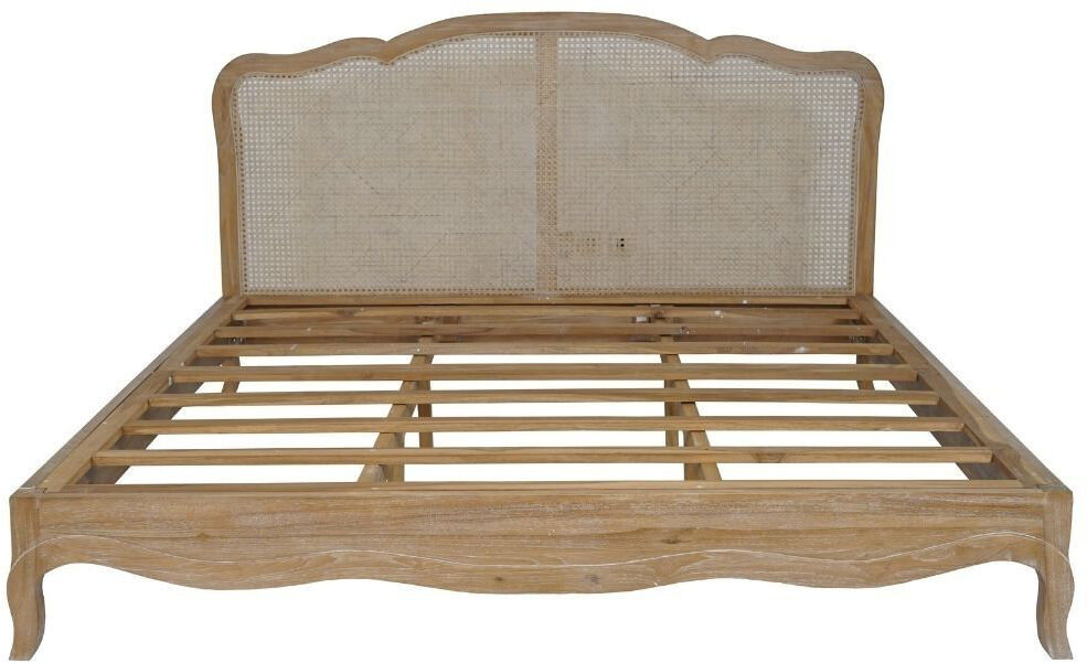 Lily Manor Domingue Solid Wood Bed Super King (6')