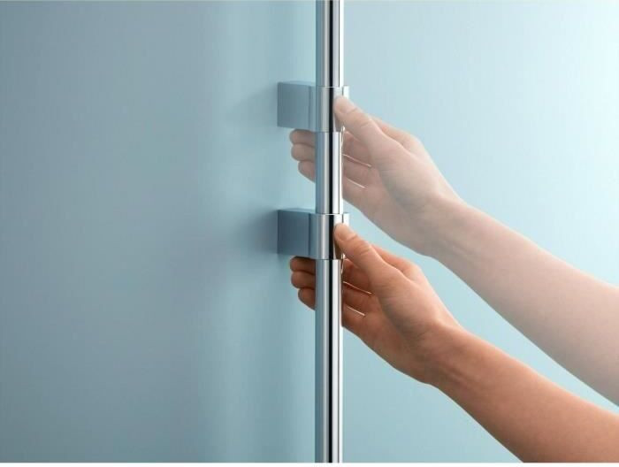 Grohe Vitalio Universal Douchestang, 60 cm, Ø 22 mm, verstelbare bovenste bevestiging, chroom