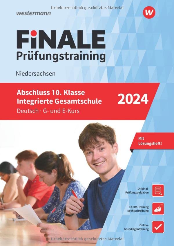 Jelko Peters - FiNALE Prüfungstraining Abschluss Integrierte Gesamtschule Niedersachsen: Deutsch 2024 Arbeitsbuch mit Lösungsheft - Preis vom 11.10.2026 15:43:13 h