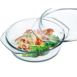 Schüssel mit Deckel SIMAX (DH 18,20x8,10 cm) - transparent - DH 18,20x8,10 cm