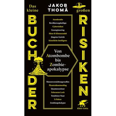 Das kleine Buch der großen Risiken, Gebundene Ausgabe von Jakob Thomä, Klett Cotta, 978-3-608-96601-5
