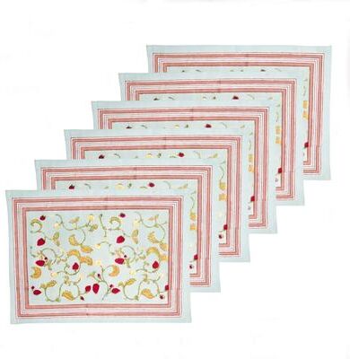Couleur Nature Fraises des Bois Mats - Set of 6
