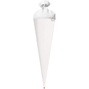 Roth Schultüte 667031, Rohling, weiß, für Mädchen und Jungen, rund, 70 cm