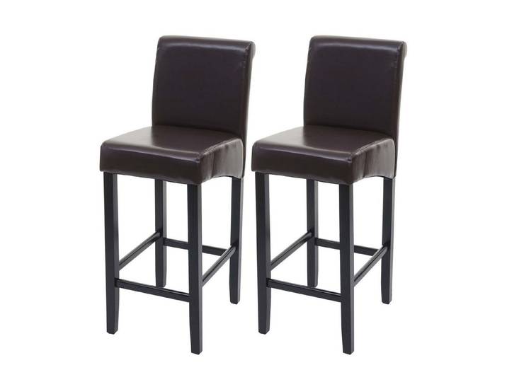 MCW Barhocker MCW-C33-2 (Set, 2er), Stylisher Barhocker im Retro-Look