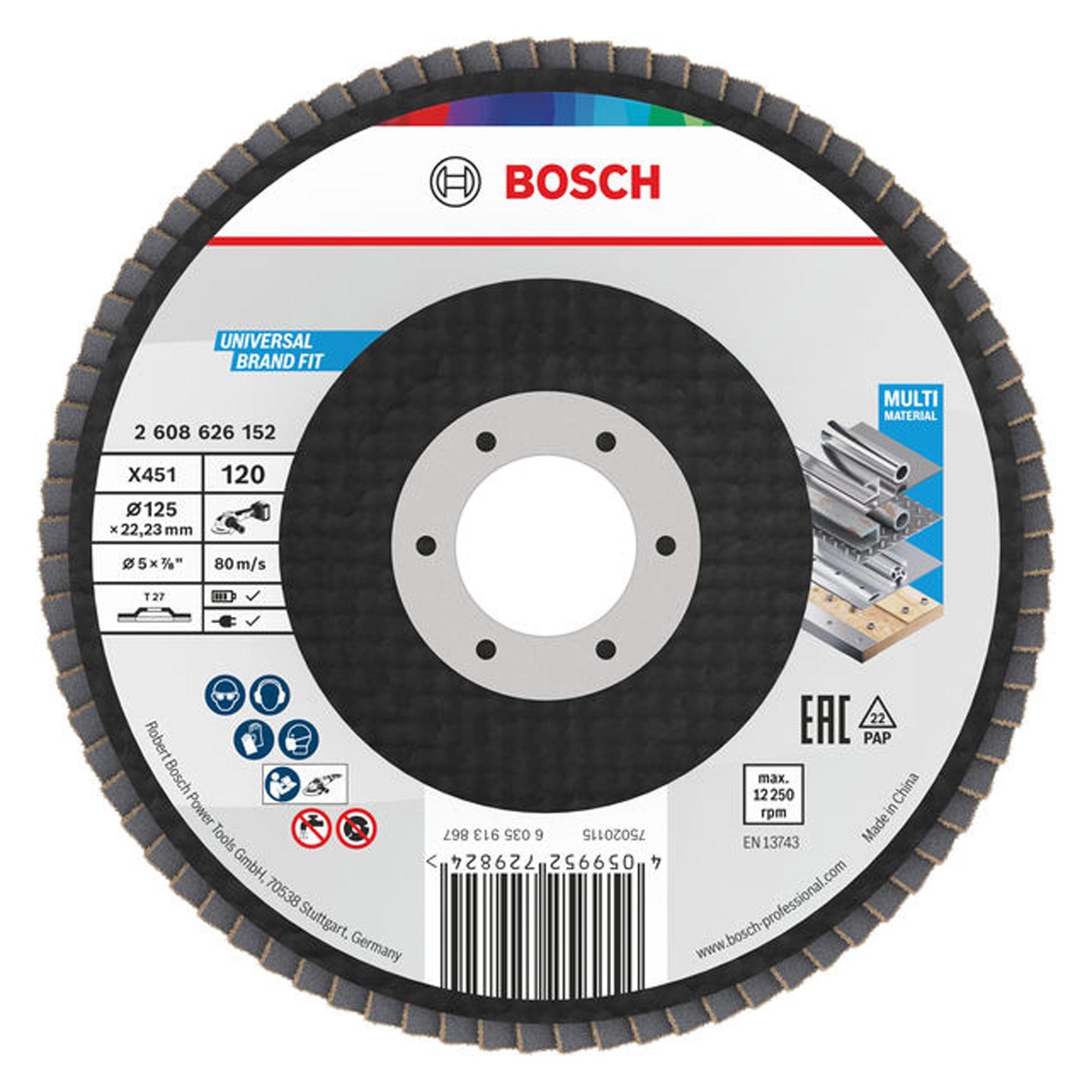 Bosch Professional Zubehör Accessories 2608626152 Fächerschleifscheibe 1 St. (2608626152)