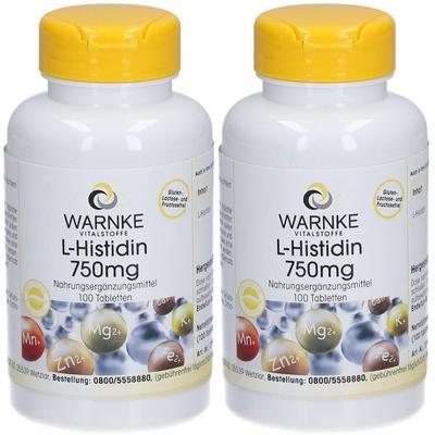 L-Histidin 750 mg Tabletten 2x 2x100 St