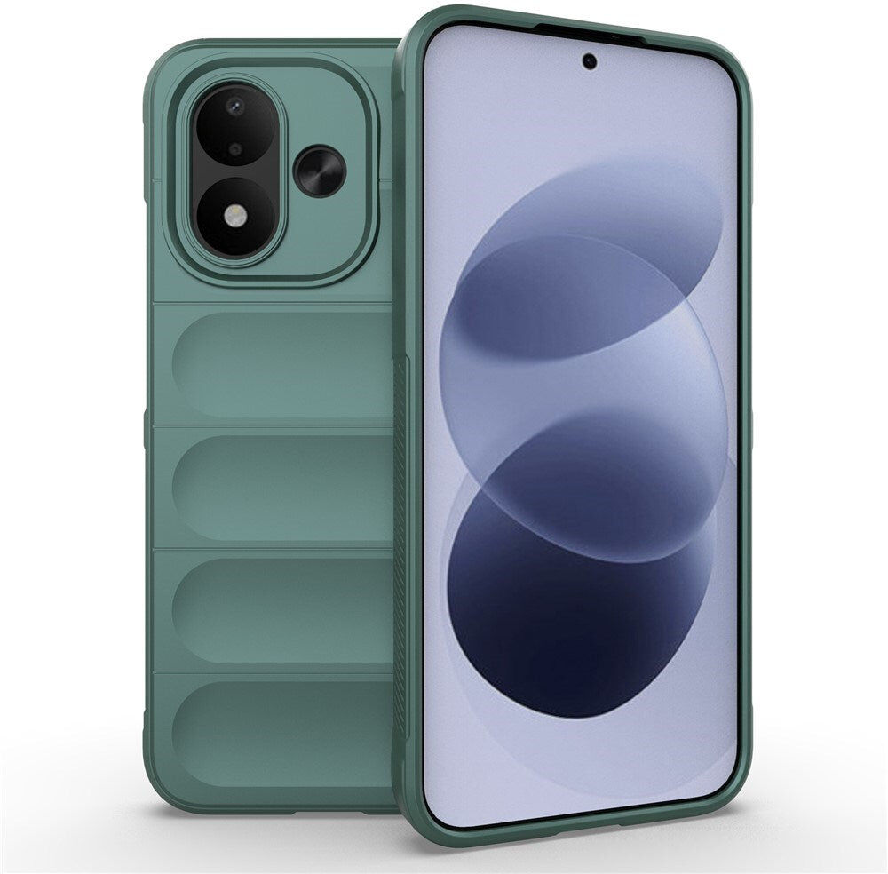 Xiaomi Redmi Note 17 (5G) EIDERWOOD Rugged Plast Bagside Cover - Grøn