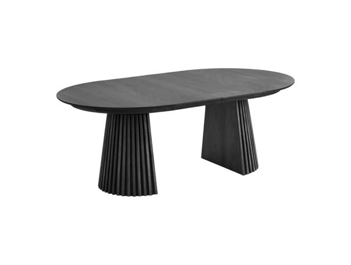 Table repas 200 à 300 cm noir