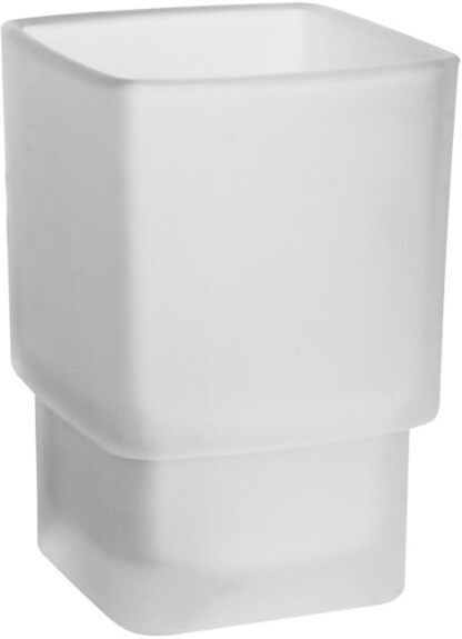Emco Loft Mundspülglas 052000090 Kristallglas satiniert, für Relingsystem