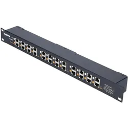 Extralink PoE 12p (802.3af (PoE), 802.3at (PoE+), 48 W), PoE Injector