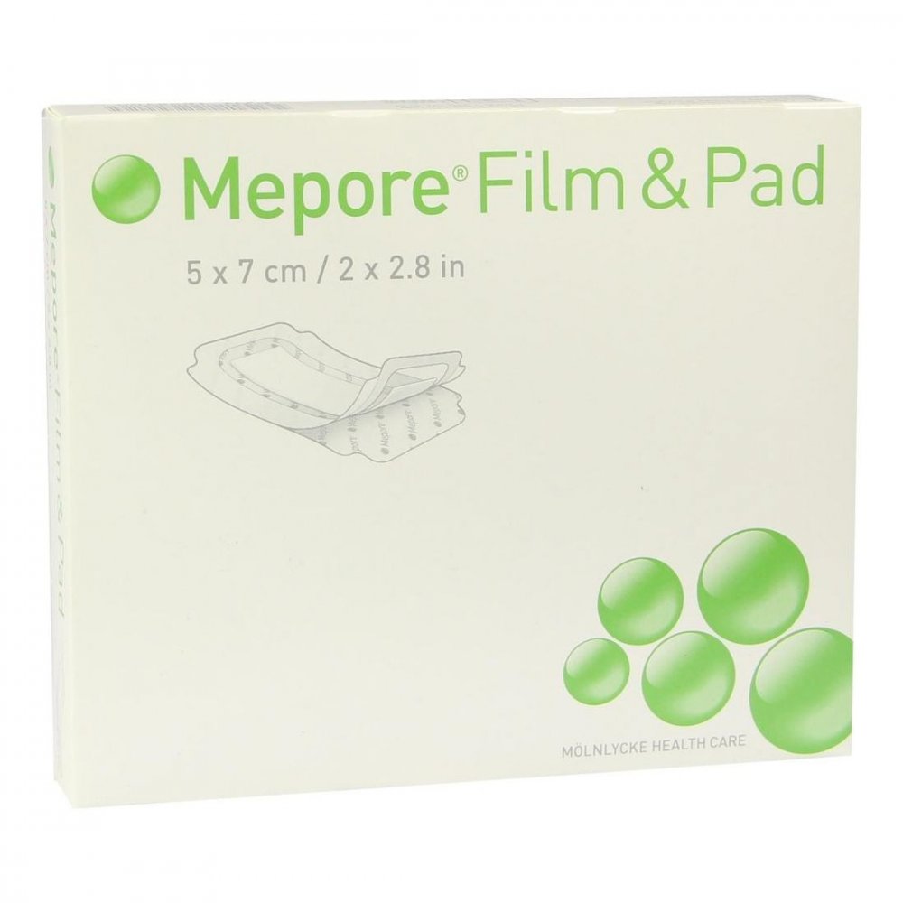 Mölnlycke Health Care GmbH Mepore Film Pad 5x7cm 01624180