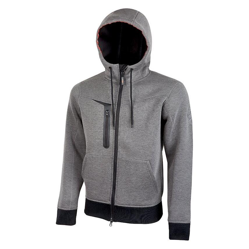 U-Power Sweatjacke Tasty Performance grey meteorite (S) (24836-020)