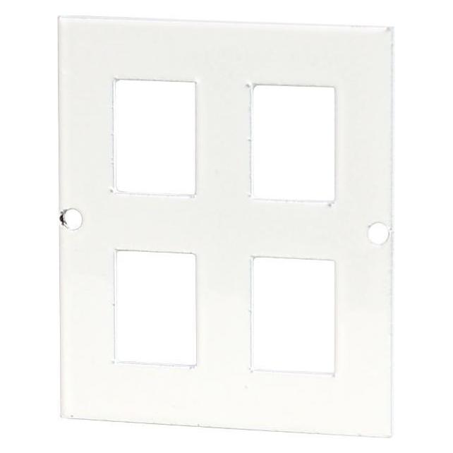 Getfort Montageplatte für Multimedia-Schränke mit RJ45-Anschlüssen (GETFORT)