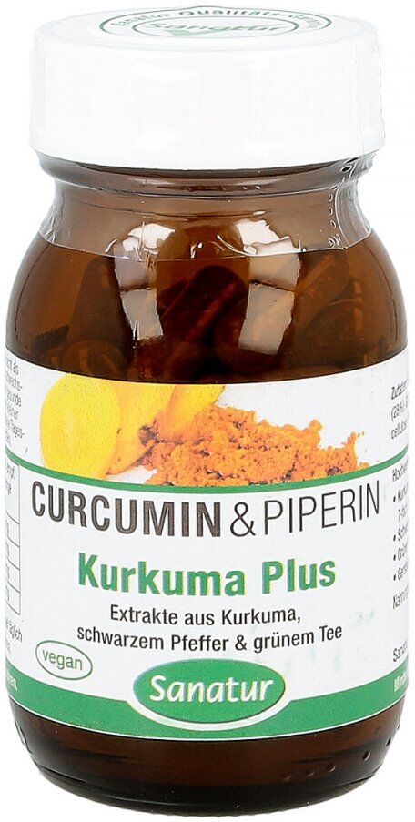 Kurkuma Plus Curcumin Kapseln