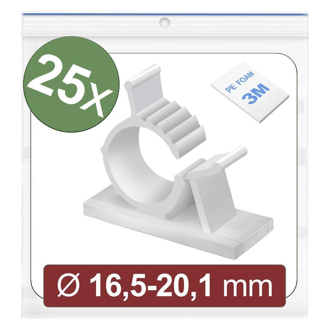 Quadrios 24CA448 Befestigungssockel selbstklebend 24CA448 Bündel-Ø-Bereich 16.5 (24CA448)