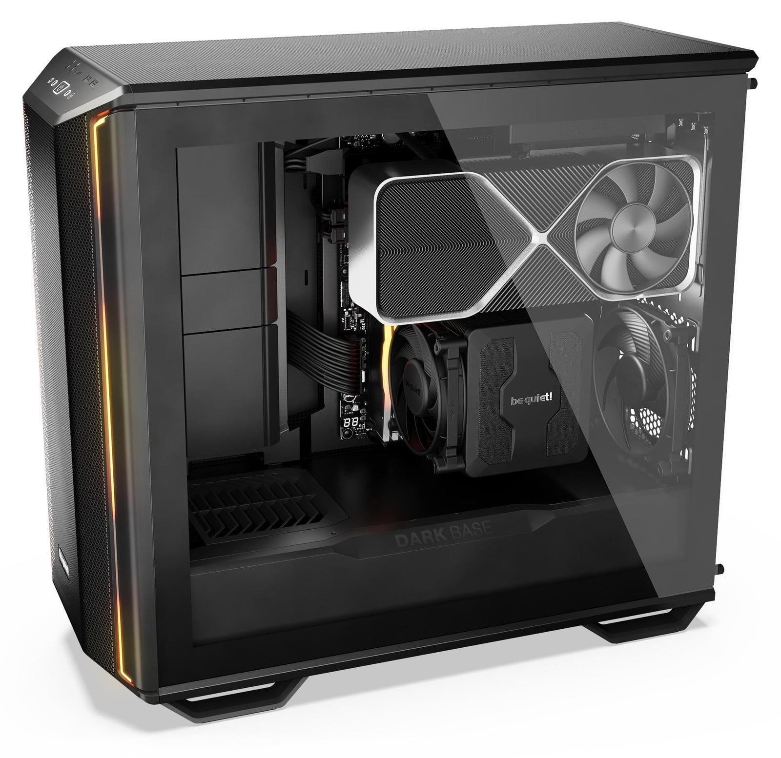 be quiet! Dark Base 701 computerbehuizing - Black