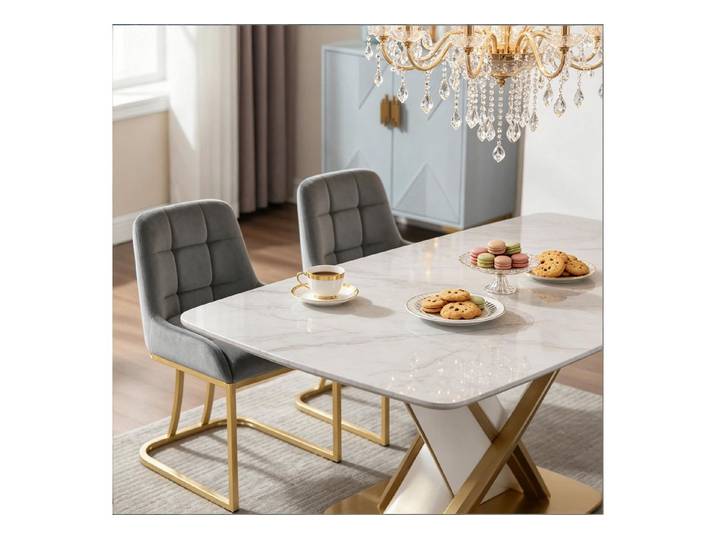 MC Star Stuhl Gepolsterte Stühle,Schlafzimmer Dressing Stühle,Küchenstühle (Wohnzimmer Stühle,Aufgabe Stühle,Wartezimmer Stühle(nur 2 Stühle)