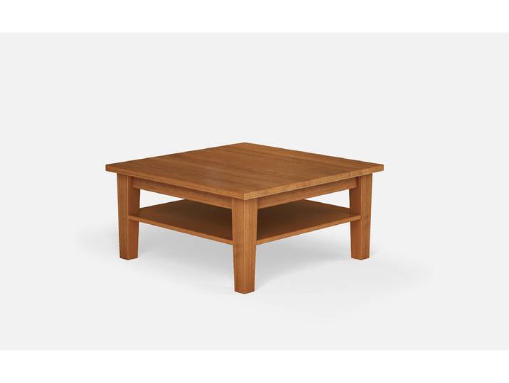 Table basse double plateau: Munich Cerisier (européen) Naturel huilé