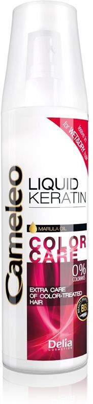 Delia Cosmetics Cameleo BB kératine liquide en spray pour cheveux colorés et méchés 150 ml