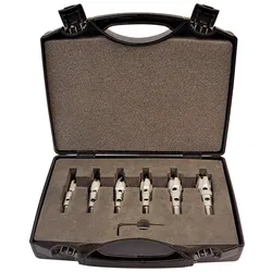 PROJAHN TCT Metall-Lochsägen Set 18-tlg. Ø 12/14/16/18/20/22 mm, inkl. Spiralboh...