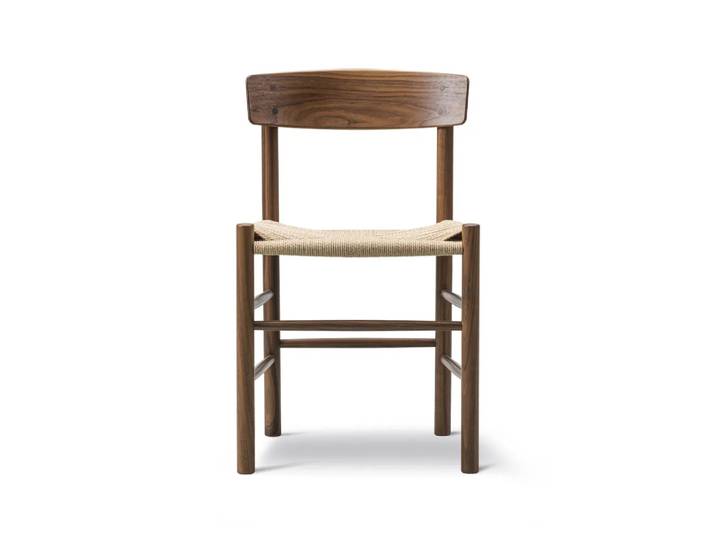 Fredericia Furniture Chaise J39 Noyer huilé-tressé naturel