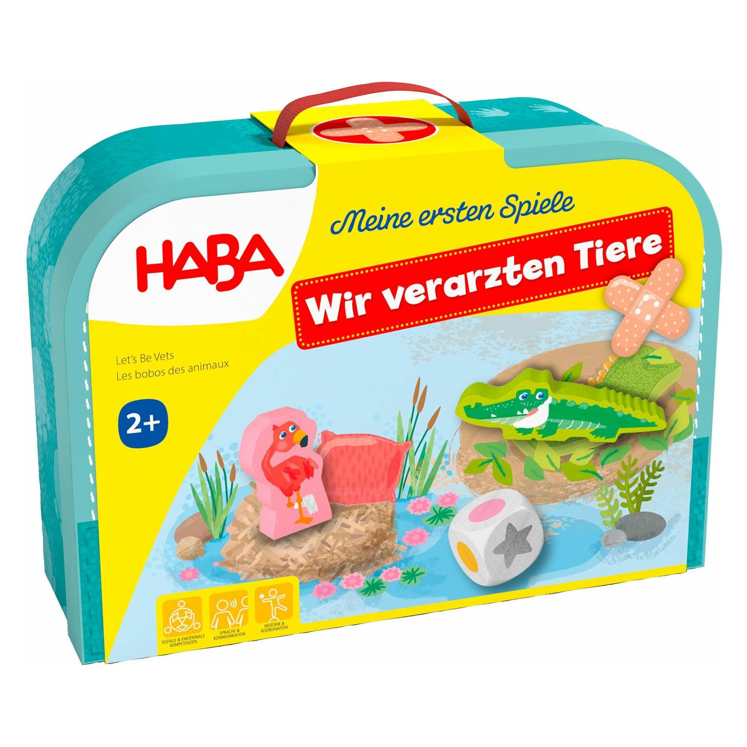 Haba Meine ersten Spiele - Wir verarzten Tiere (Deutsch, 1 - 4 Spieler) (828331)