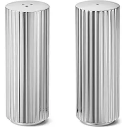 Georg Jensen BERNADOTTE Salz und Pfefferstreuer, Pfeffermühle + Salzmühle, Silber
