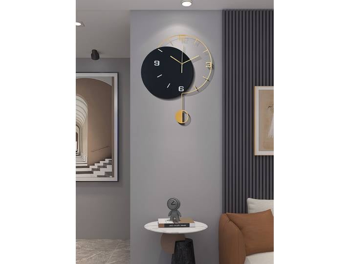 Salon horloge murale maison Art horloge murale créative poinçonnage gratuit mode Simple horloge moderne