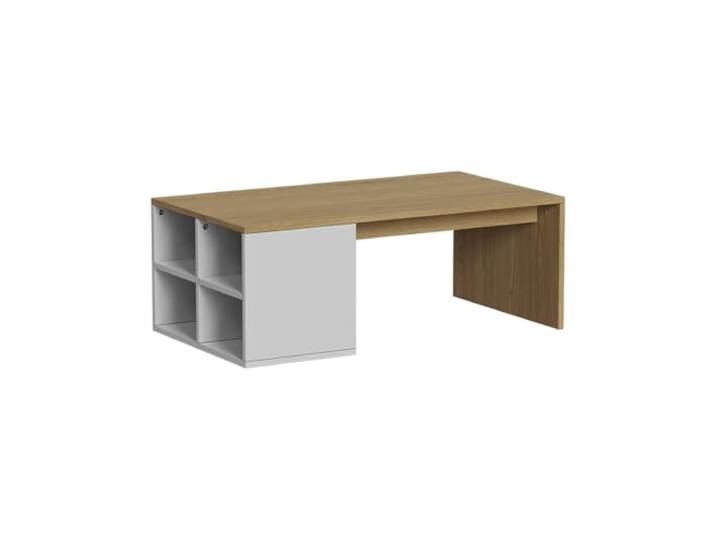 Vicco Couchtisch Kivo, Weiß, 90 x 50 cm