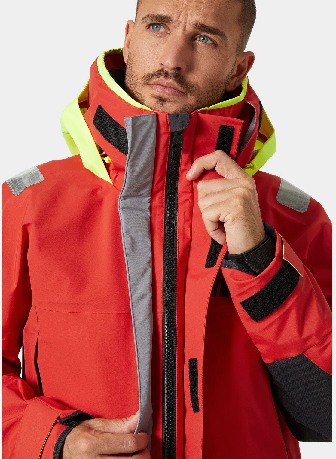 Helly Hansen Men’s Skagen Pro Jacket - Orange/Purple - XL