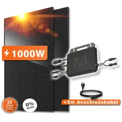 1000W Balkonkraftwerk mit 800W Wechselrichter