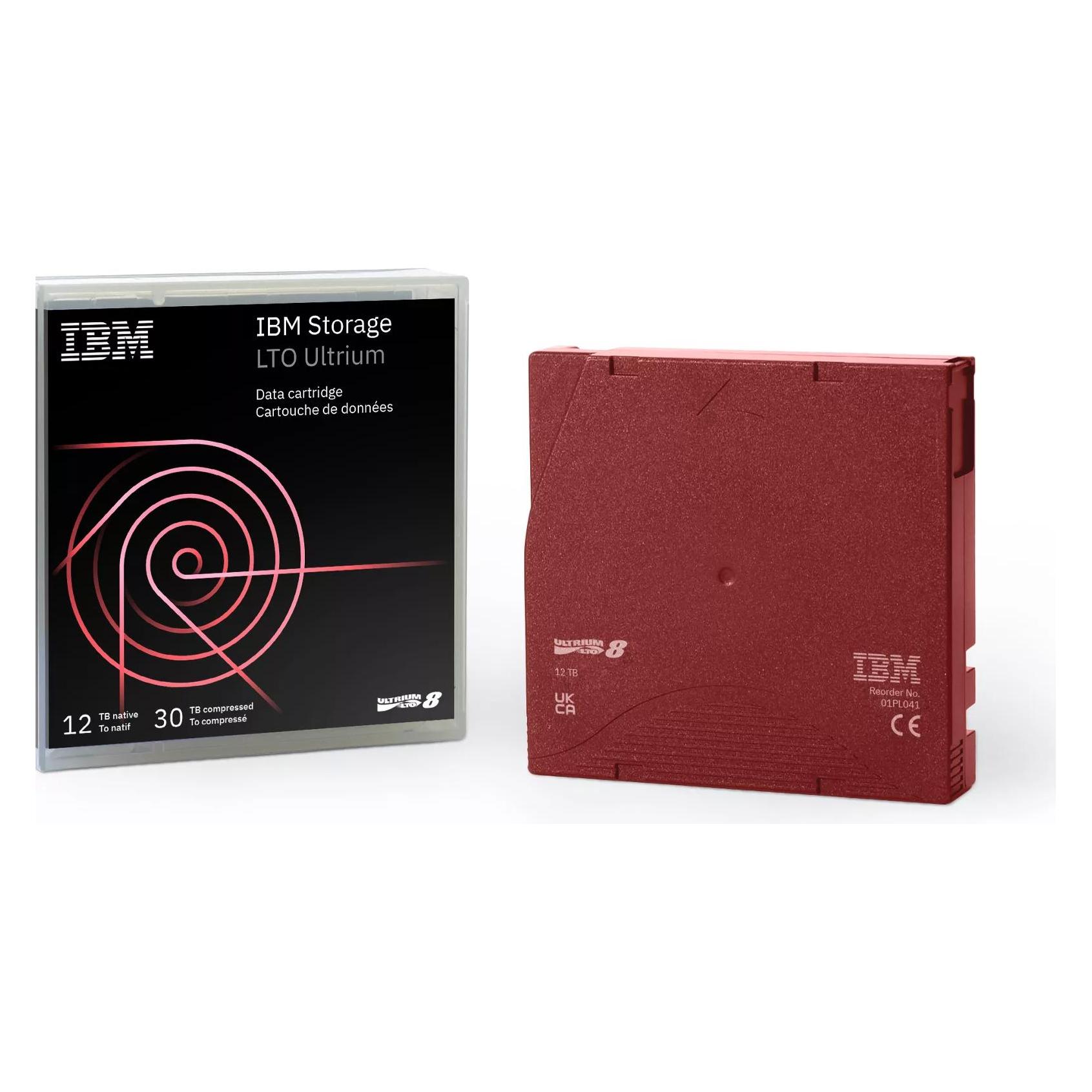 IBM LTO-8 Ultra 12 (LTO-8 Ultrium, 12000 GB) (01PL041)