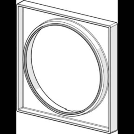Rosettenverlängerung HANSABLUEBOX 150x150mm (59914192)