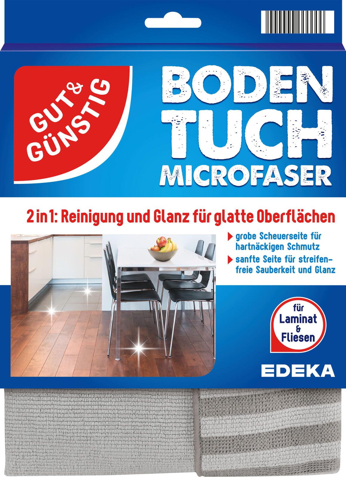 GUT&GÜNSTIG Bodentuch Mikrofaser 1433810008