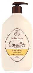 Cavaillès Gel Bain Douche L'Original Peaux Sensibles 1 L - Flacon-Pompe 1000 ml