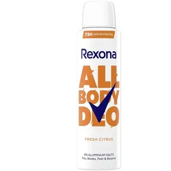 Rexona Fresh Citrus Unisex Para Todo El Cuerpo Desodorante Spray 150 Ml