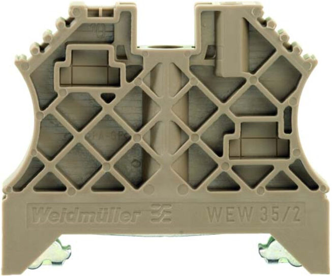 Weidmüller Équerre de fin 56x8x47mm WEW 35/2 (0454597)
