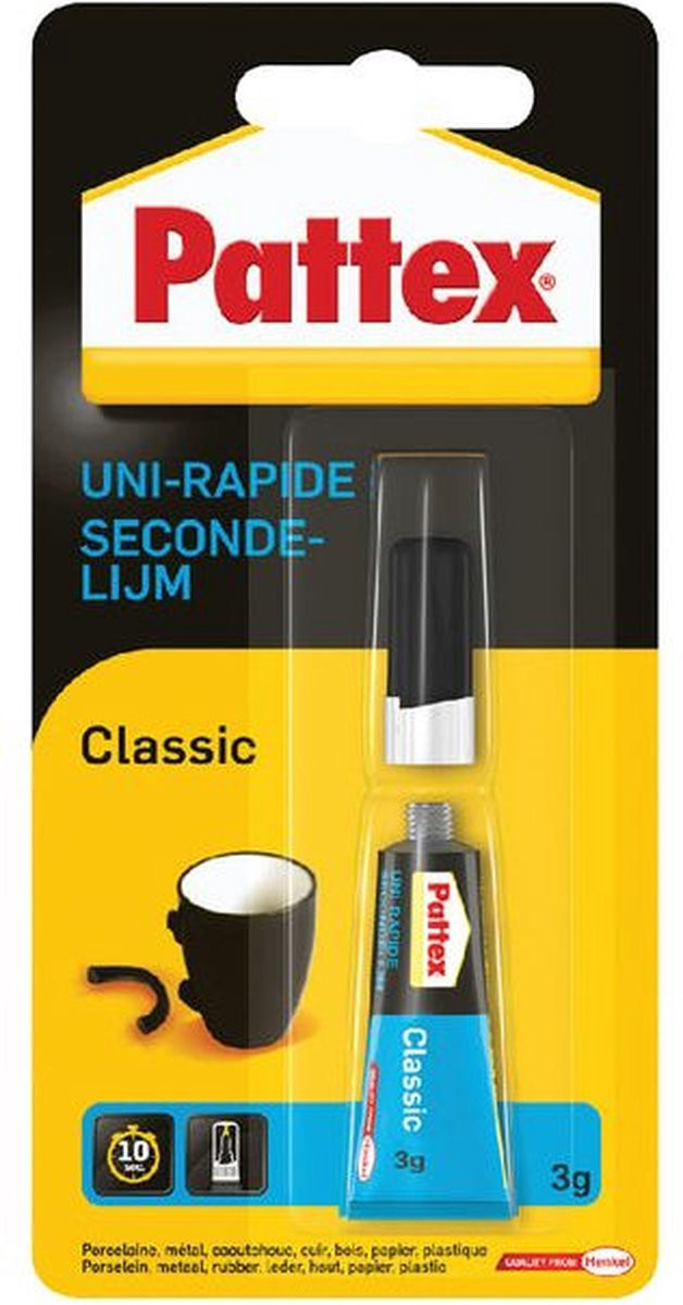Pattex Secondenlijm 12 x 3 gram