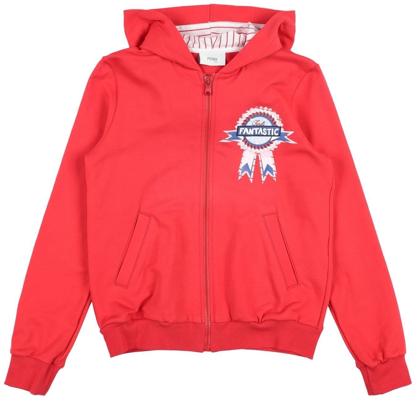 Fendi Sudadera Chica Rojo 9 Chica