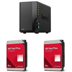Synology DiskStation DS225+ 8TB (2x 4TB) WD Red Plus NAS Festplatte