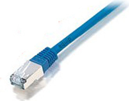 Equip Patchkabel RJ45 SF/UTP Cat5e Blauw 10,00 meter