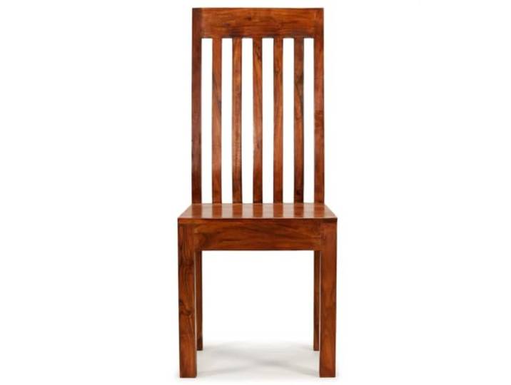 HKLGBVCR Esszimmerstuhl, Akazienholz, modernes Honig-Finish, 2 Stück Massives Akazienholz, handgefertigt, einzigartige Fasern, Honig-Touch, Nasswischen, 110 kg pro Sitz