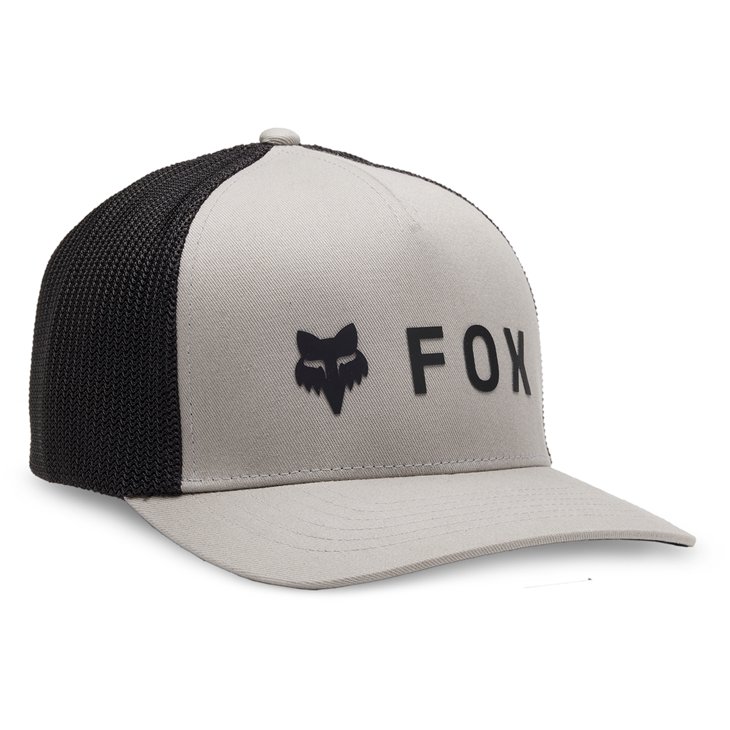 Fox Absolute Flexfit Cap Herren Basecaps grau Größe M Lifestyle Atmungsaktiv