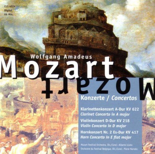 W.a. Mozart - Klarinettenkonzert / Hornkonzert u.a. - Preis vom 09.10.2026 07:28:09 h