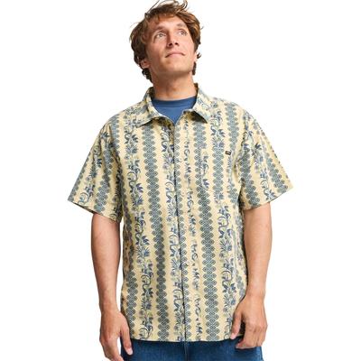 Kurzarmhemd BILLABONG "Solana Cord", Herren, Gr. L, beige (caslte rock), Obermaterial: 100% Baumwolle., Hemden
