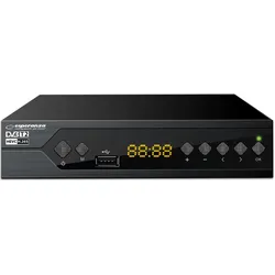 Esperanza EV107R TV Set-Top-Box Kabel Schwarz, TV Receiver, Schwarz