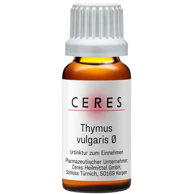 Ceres Thymus vulgaris Urtinktur 20 ml Tropfen